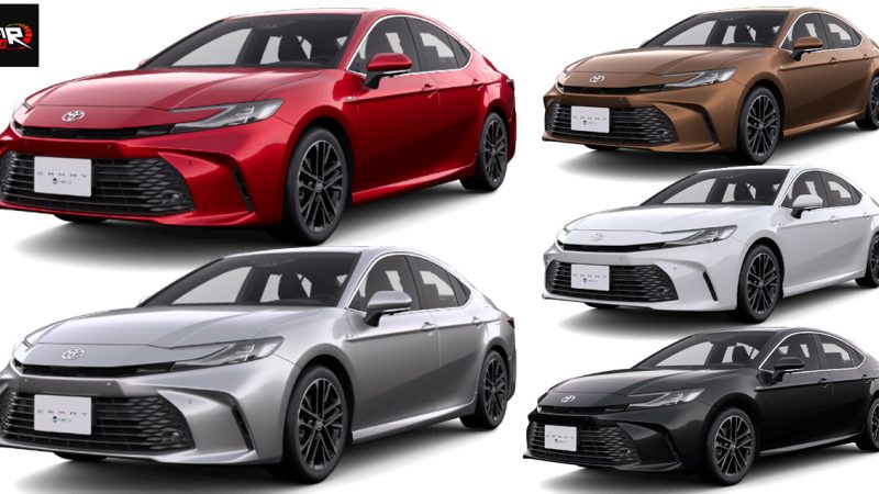 เปิดตัว 1.25 ล้านบาทในไต้หวัน NEW TOYOTA CAMRY 2.5 HEV 25.3 กม./ลิตร