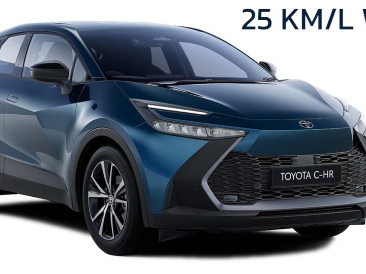 อัตราประหยัด 25 กม./ลิตร WLTP TOYOTA C-HR 1.8 HYBRID ในยุโรป ราคา 1.46 ล้านบาท
