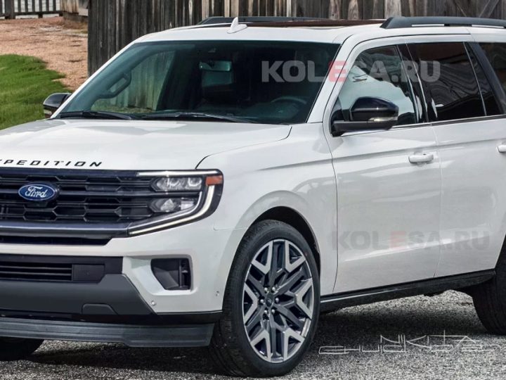 NEW FORD Expedition Full Size SUV ใหม่ เตรียมเปิดตัวในสหรัฐฯ * ภาพเรนเดอร์ อิงจากทดสอบวิ่ง