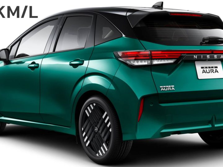 28.4 กม./ลิตร NISSAN Note Aura e-POWER ราคา 648,000 บาทในญี่ปุ่น