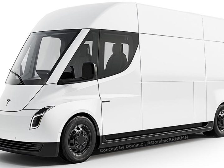 TESLA กำลังสร้าง VAN ที่มีความจุมาเป็นพิเศษ อาจเปิดตัวปีหน้า * ภาพในจินตนาการ