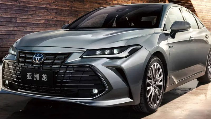 เปิดขายจีน 892,000 บาท TOYOTA Avalon รุ่นปรับปรุงใหม่ 2.0L 173 แรงม้า