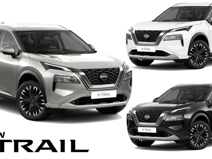 3 สีตัวถังก่อนเปิดตัวปลายเดือนในอินเดีย NISSAN X-Trail SUV 1.5T 201 แรงม้า
