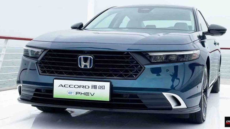 GAC HONDA ACCORD PHEV ปลั๊กอินไฮบริด วิ่งไฟฟ้า 106 กม. ราคา 1.03 ล้านบาทในจีน