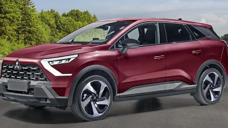MITSUBISHI ASX ใหม่ กำลังได้รับการปรับโฉมในออสเตรเลีย * ภาพในจินตนาการ