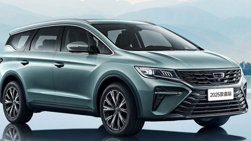 Geely Jiaji MPV ราคา 547,000 บาทในจีน 1.5TD 178 แรงม้า