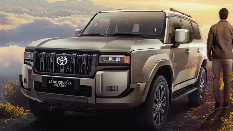 เปิดขายฟิลิปปินส์ 2.97 ล้านบาท TOYOTA Land Cruiser Prado 250 เบนซิน 2.4T 281 แรงม้า 8AT 4WD