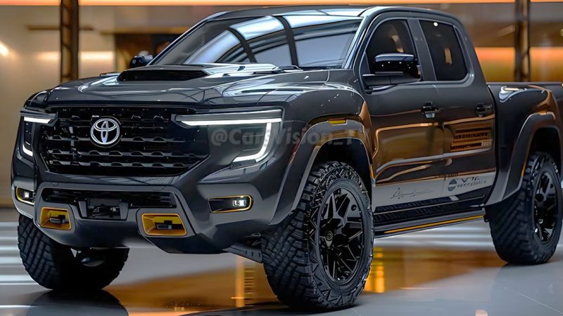 ก่อนเปิดตัวปีหน้า All-NEW TOYOTA HILUX HYBRID บนพื้นฐาน TNGA-K  * ภาพในจินตนาการ