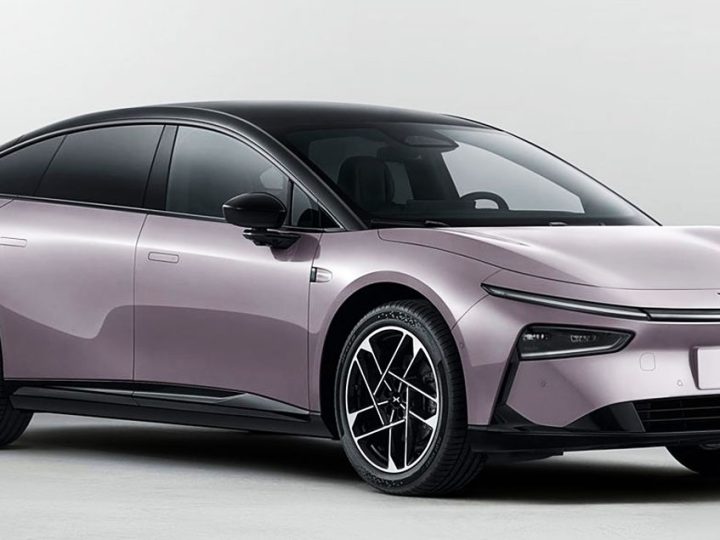 ภาพคันจริง XPENG P7+ พร้อมระบบขับขี่อัจฉริยะคล้านของ TESLA