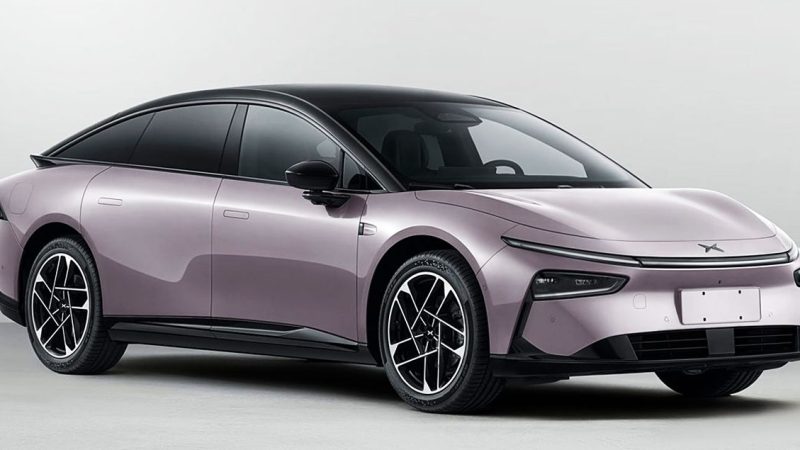ภาพคันจริง XPENG P7+ พร้อมระบบขับขี่อัจฉริยะคล้านของ TESLA
