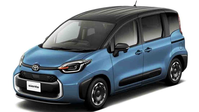 TOYOTA SIENTA ในญี่ปุ่น ราคา 431,000 – 688,000 บาท 28.2 กม./ลิตร WLTC