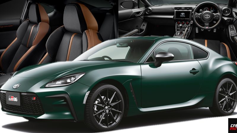 เปิดขาย 886,000 บาทในญี่ปุ่น TOYOTA GR86 RZ “Ridge Green Limited” รุ่นพิเศษ เพียง 200 คัน