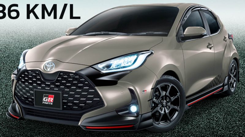 TOYOTA YARIS ยังคงเป็นผู้นำไฮบริด ประหยัดน้ำมัน 36.0 กม./ลิตร WLTC ในประเทศญี่ปุ่น