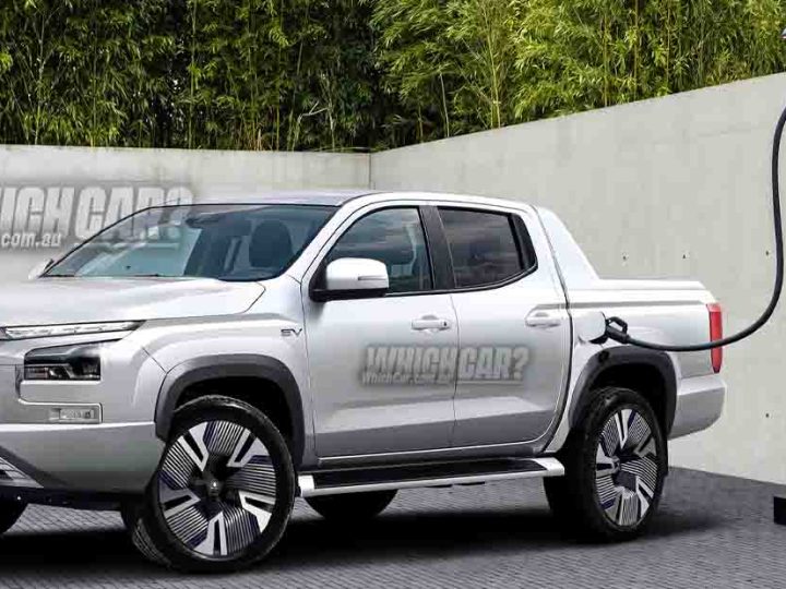 NEW MITSUBISHI TRITON ปลั๊กอินไฮบริด เปิดตัวในอนาคต * ภาพในจินตนาการ