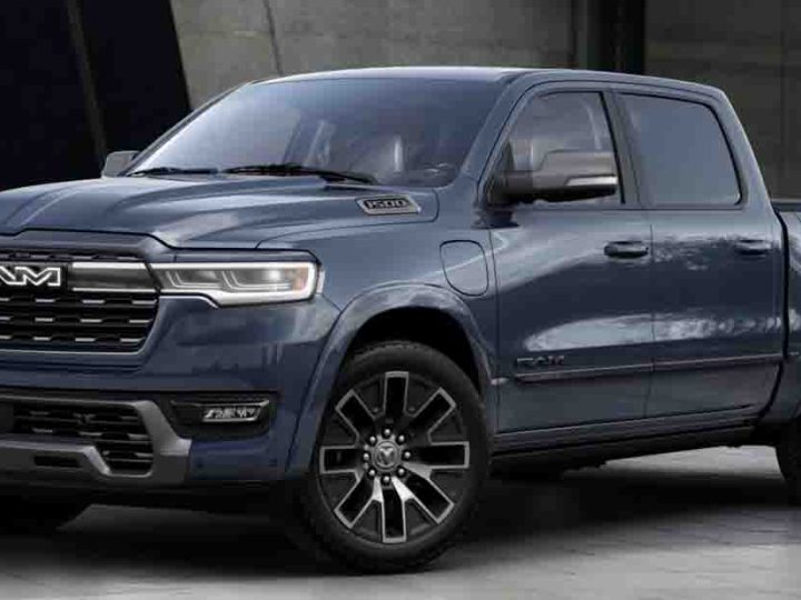 น้ำหนักตัวรถมากถึง 3,405 กก. RAM 1500 Ramcharger EREV ไฟฟ้าช่วงขยายวิ่งไฟฟ้า 226 กม.