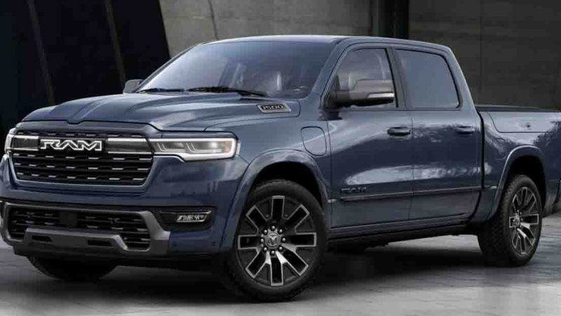 น้ำหนักตัวรถมากถึง 3,405 กก. RAM 1500 Ramcharger EREV ไฟฟ้าช่วงขยายวิ่งไฟฟ้า 226 กม.