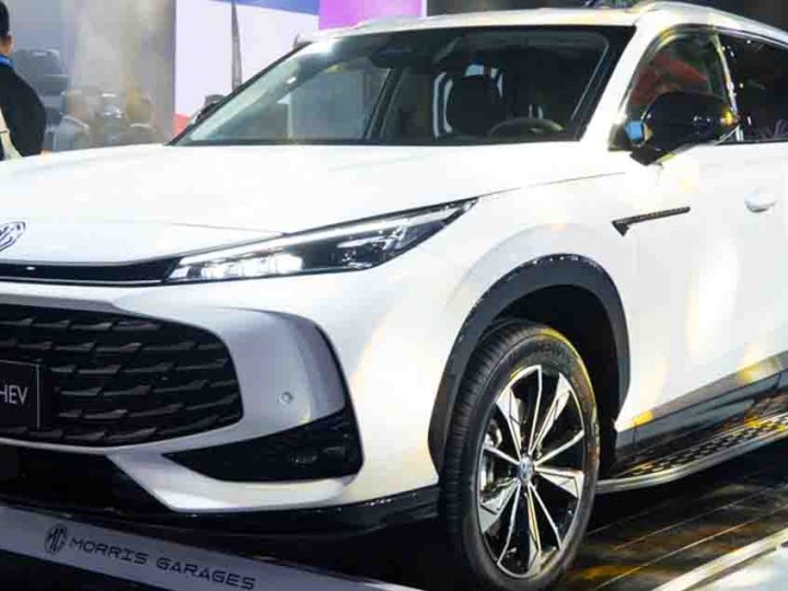 ภาพคันจริง NEW MG HS PHEV รุ่นที่ 2 ก่อนขายไทยปีนี้ แบตเตอรี่ใหญ่ขึ้น 24.7kWh วิ่งไฟฟ้า 120 กม.