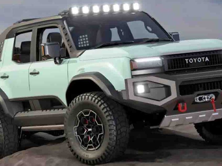TOYOTA กำลังสร้าง Land Cruiser เวอร์ชั่นกระบะออฟโรด สำหรับงาน SEMA 2024