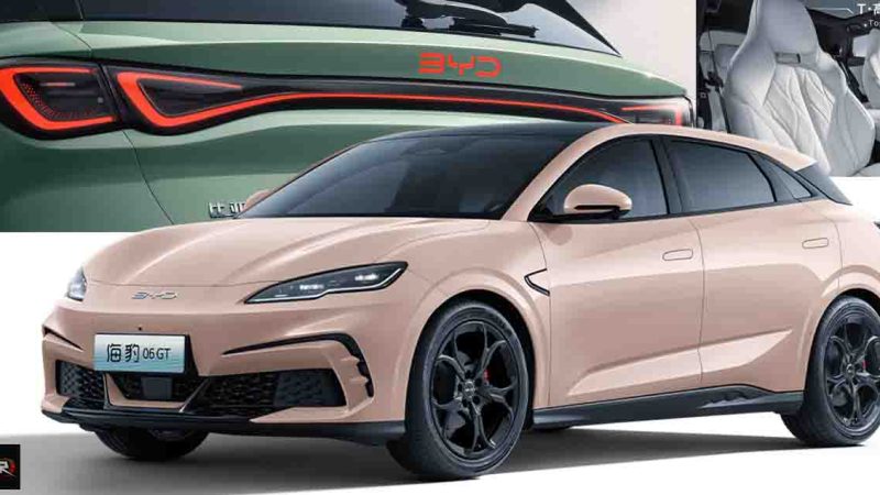 BYD Seal 06 GT ขายจีน 651,000  – 890,000 บาท 505 – 605 กม./ชาร์จ CLTC e-platform 3.0 EVO