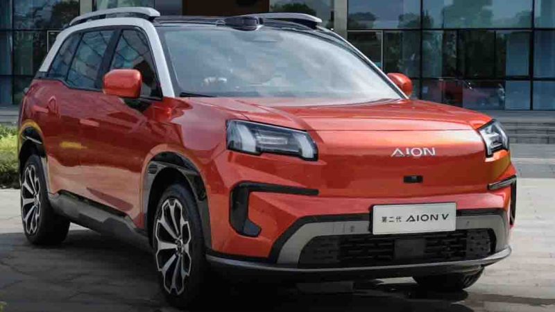 เปิดขาย 1,085,000 บาทในอินโดฯ AION V-II 602 กม./ชาร์จ NEDC แบตเตอรี่ 72.3KWh