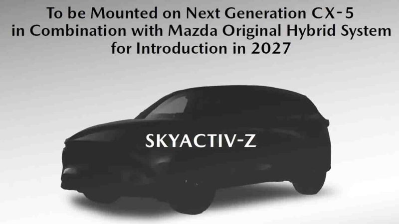เครื่องยนต์ใหม่ Skyactiv-Z จะถูกเปิดตัวใน MAZDA CX-5 เจเนอเรชันใหม่ปี 2027 พร้อมเบนซิน 2.5 ลิตร+HEV ที่พัฒนาขึ้นเอง