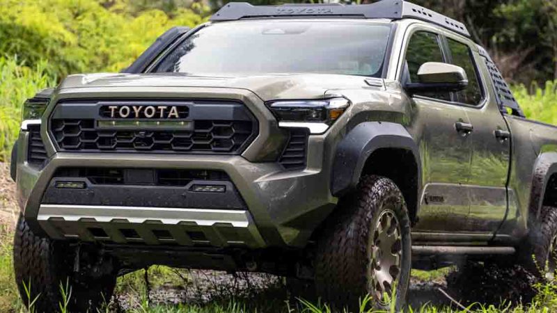 กินน้ำมัน 9.78 กม./ลิตร EPA TOYOTA Tacoma Trailhunter i-FORCE MAX HYBRID 326 แรงม้า