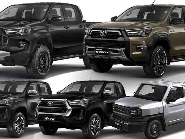 รวมราคา TOYOTA HILUX REVO ไฮลักซ์ รีโว้ / HILUX CHAMP ไฮลักซ์แชมป์ ใหม่ 2025