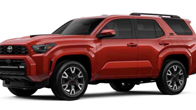 TOYOTA 4RUNNER i-FORCE 2.4 ลิตร 270 แรงม้า และ i-FORCE MAX ไฮบริด 326 แรงม้า ราคาเริ่ม 1.38 ล้านบาท ในสหรัฐฯ