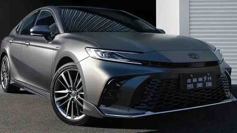 เปิดขายจีน 954,000 บาท TOYOTA Camry Glorious Edition รุ่นพิเศษ โทนสี Matte Grey