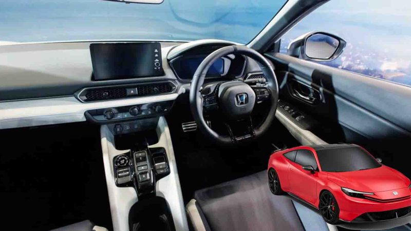 เผยภาพภายในห้องโดยสาร HONDA Prelude พื้นฐานเดียวกับ CIVIC , CR-V บนขุมกำลังไฮบริด