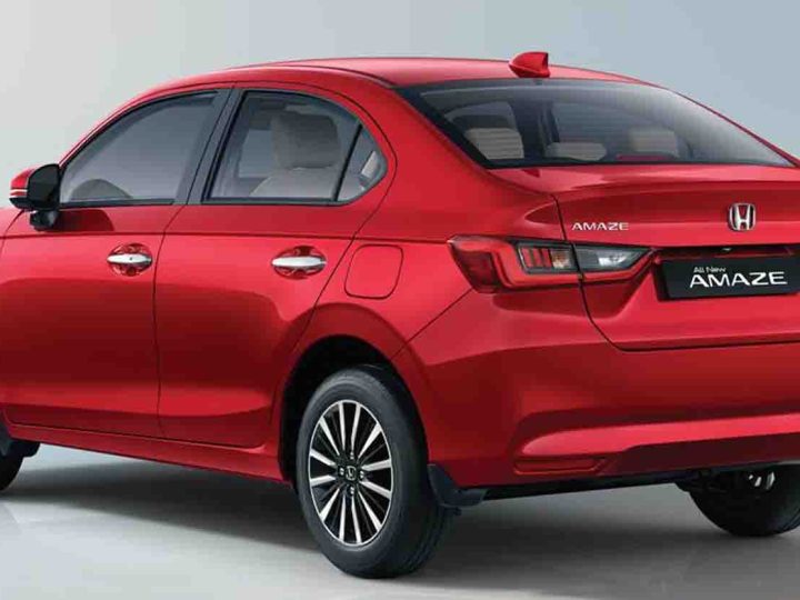 ราคา 307,000 บาทในอินเดีย HONDA AMAZE เจนที่ 3 เพิ่ม ADAS ใหม่ ประหยัด 19.46 กม./ลิตร
