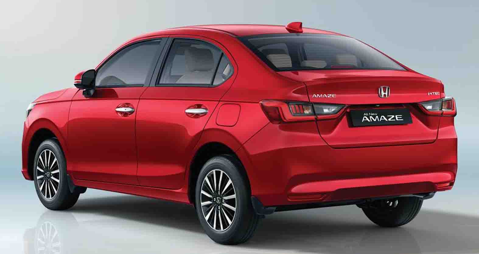 ราคา 307,000 บาทในอินเดีย HONDA AMAZE เจนที่ 3 เพิ่ม ADAS ใหม่ ประหยัด 19.46 กม./ลิตร