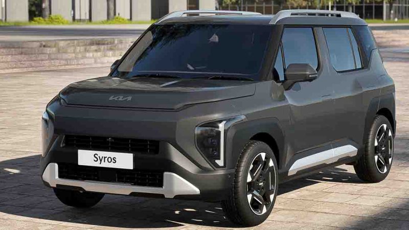 All-NEW KIA Syros เกีย ไซรอส SUV คันเล็ก ยาวเกือบ 4 เมตร เปิดตัวในอินเดีย พร้อมฟังก์ชั่นครบครัน