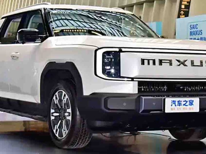 เปิดขายจีน 1.40 ล้านบาท MAXUS StarX EV กระบะไฟฟ้า 102.2kWh 560 กม./ชาร์จ CLTC