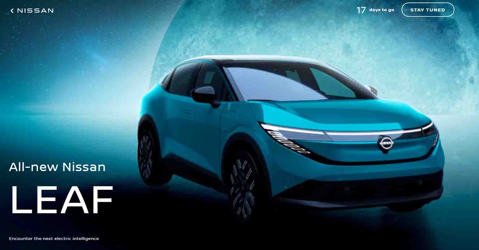 ยืนยันเปิดตัว 17 มิถุนายน ใน UK All-NEW NISSAN LEAF เจนที่ 2 พร้อมการออกแบบใหม่ทั้งหมด