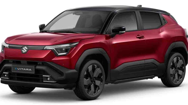 เปิดตัวตันเดือนหน้า ในอินเดีย SUZUKI e VITARA SUV ไฟฟ้า เวอร์ชั่นผลิตจริง