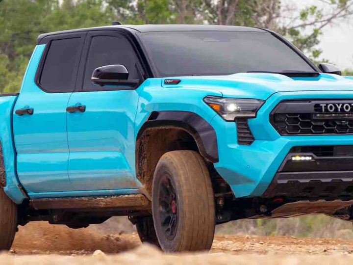 เพิ่มตัวถังสีฟ้า ใหม่ TOYOTA TACOMA TRD Pro ในสหรัฐฯ i-Force MAX 2.4T HYBRID