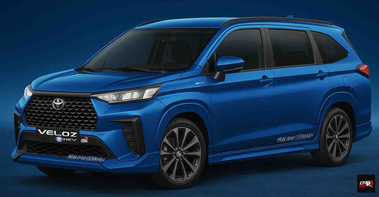 เตรียมเปิดตัว TOYOTA VELOZ GR SPORT HYBRID ไฮบริด ใหม่ ในอินโดฯ ไทยรอตามมาแน่นอน