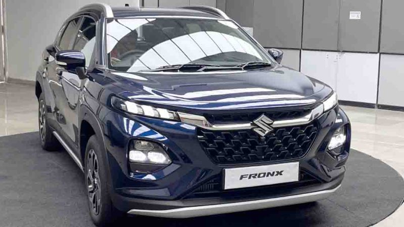 MARUTI SUZUKI FRONX 1.0T Mild HYBRID 100 แรงม้า ราคาแพงสุด 517,000 บาทในอินเดีย