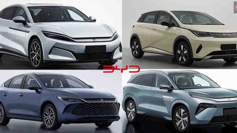 19 รายชื่อรถยนต์ BYD ที่จะเปิดตัวภายในปี 2025 ในประเทศจีน