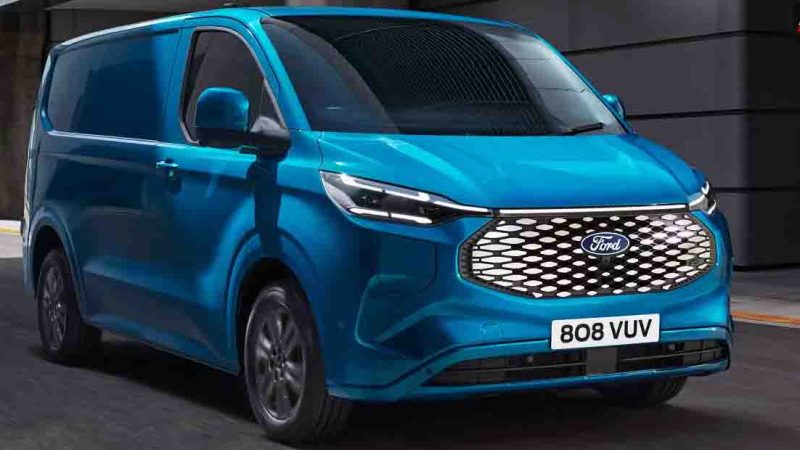 เตรียมขายออสเตรเลียปีนี้ FORD E-Transit Custom รถตู้ไฟฟ้า 380 กม./ชาร์จ WLTP