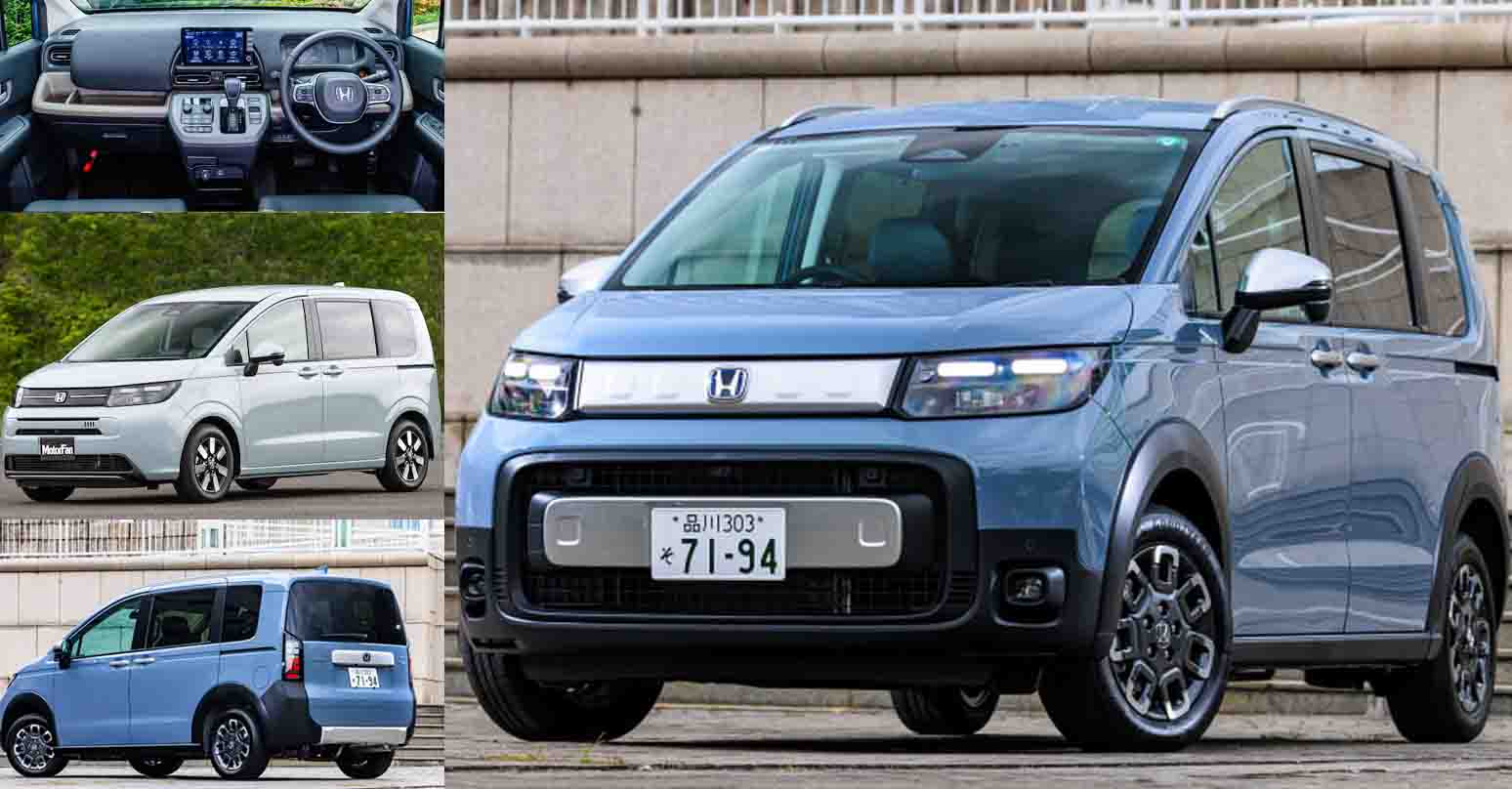 รวมภาพคันจริงในญี่ปุ่น : HONDA FREED e:HEV ราคาเริ่ม 611,000 บาท