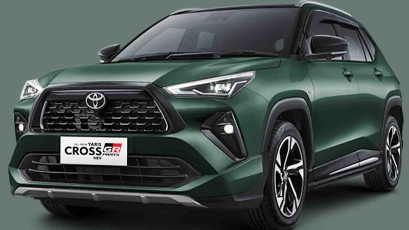 TOYOTA YARIS CROSS HEV ไฮบริดพร้อม GR Part ในอินโดฯ ราคา 889,000 บาท