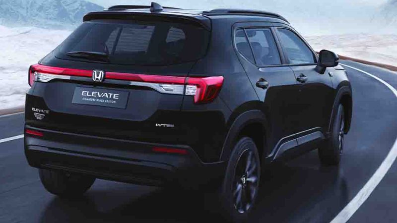 เปิดราคาในออินเดีย 625,000 บาท Honda Elevate Black Edition รุ่นพิเศษ
