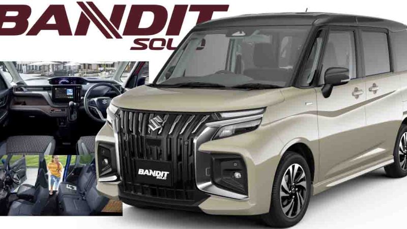 เปิดขาย 423,000 บาท ในญี่ปุ่น Suzuki Solio และ Bandit 1.2 Mild HYBRID 22 กม./ลิตร