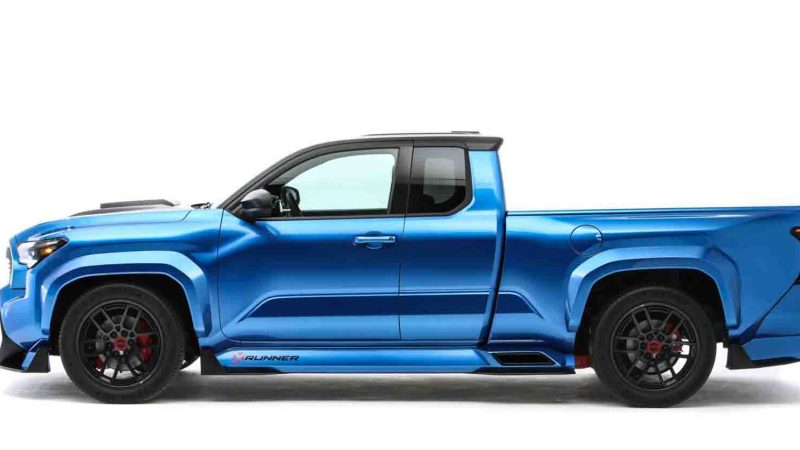 TOYOTA TACOMA X-Runner i-FORCE MAX 3.4 Twin Turbo V6 ให้กำลัง 421 แรงม้า ต้นแบบในสหรัฐฯ
