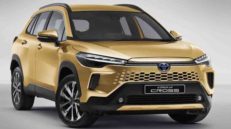 ราคาเริ่ม 763,000 บาทในแอฟริกาใต้ TOYOTA Corolla CROSS พร้อมสี Desert Gold