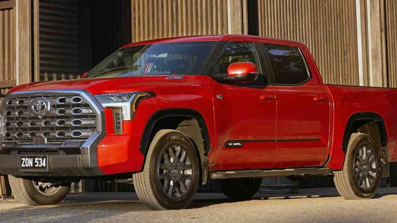 เปิดขาย 3.66 ล้านบาทในออสเตรเลีย TOYOTA Tundra Platinum 2025 รุ่นท๊อป V6 3.4 ลิตร 437 แรงม้า i-Force Max hybrid