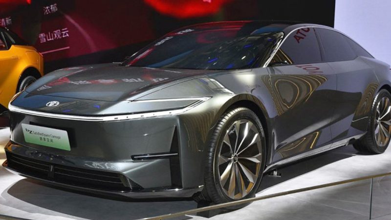 เปิดตัว 23 เมษายนนี้ในจีน TOYOTA bZ7 ซีดานไฟฟ้า D-Segment (อาจเป็น CAMRY EV)