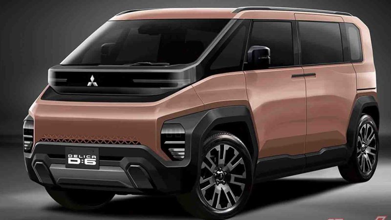 All-NEW Mitsubishi Delica D:6 PHEV ปลั๊กอินไฮบริด ก่อนการเปิดตัว 2026 * ภาพในจินตนาการ
